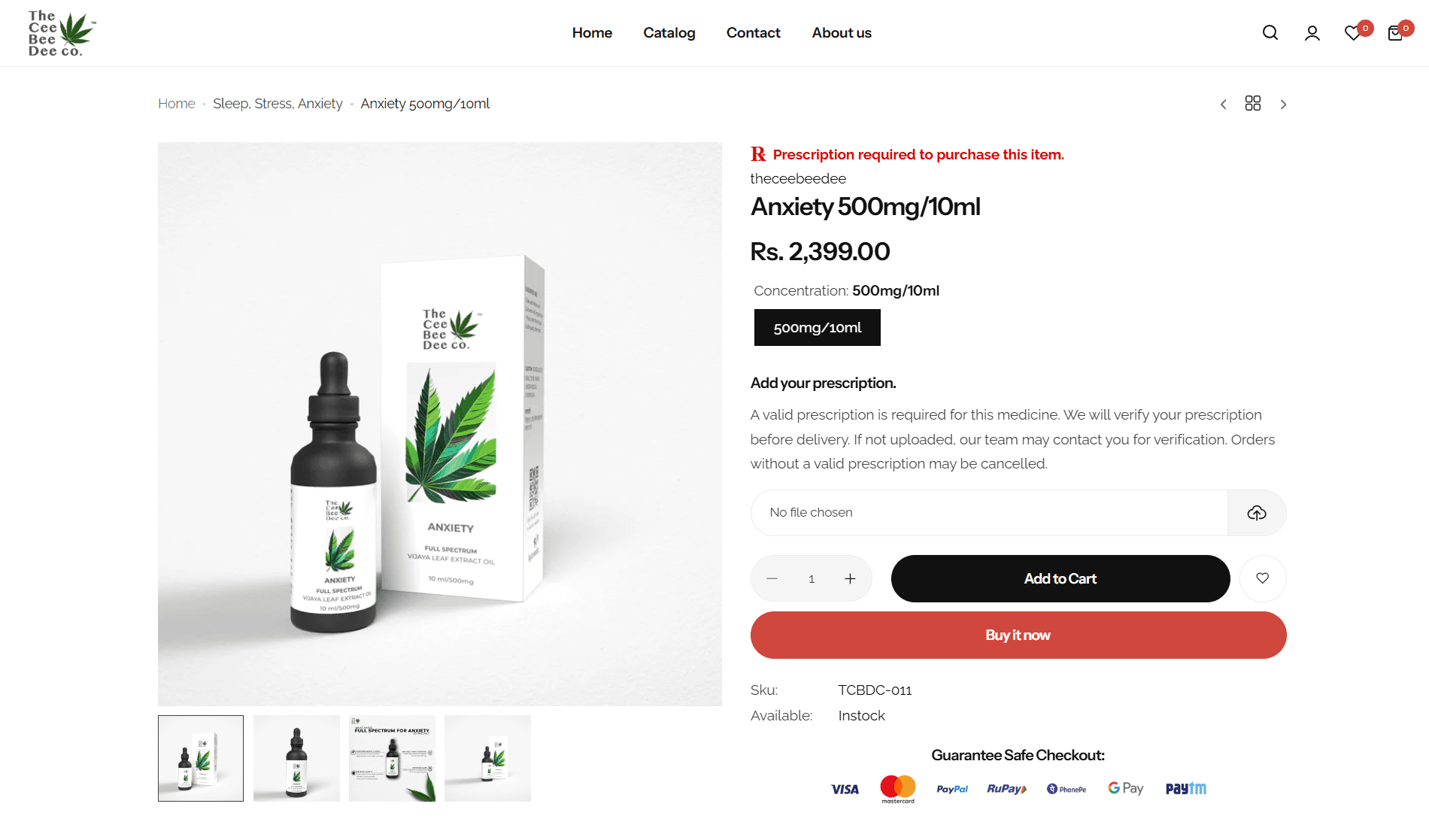 TheCeeBeDee product page